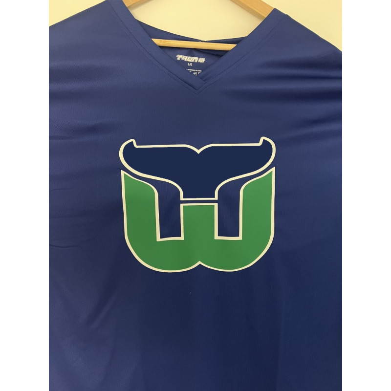 Whalers Men's League Senior Goalie Cut Hockey Jersey