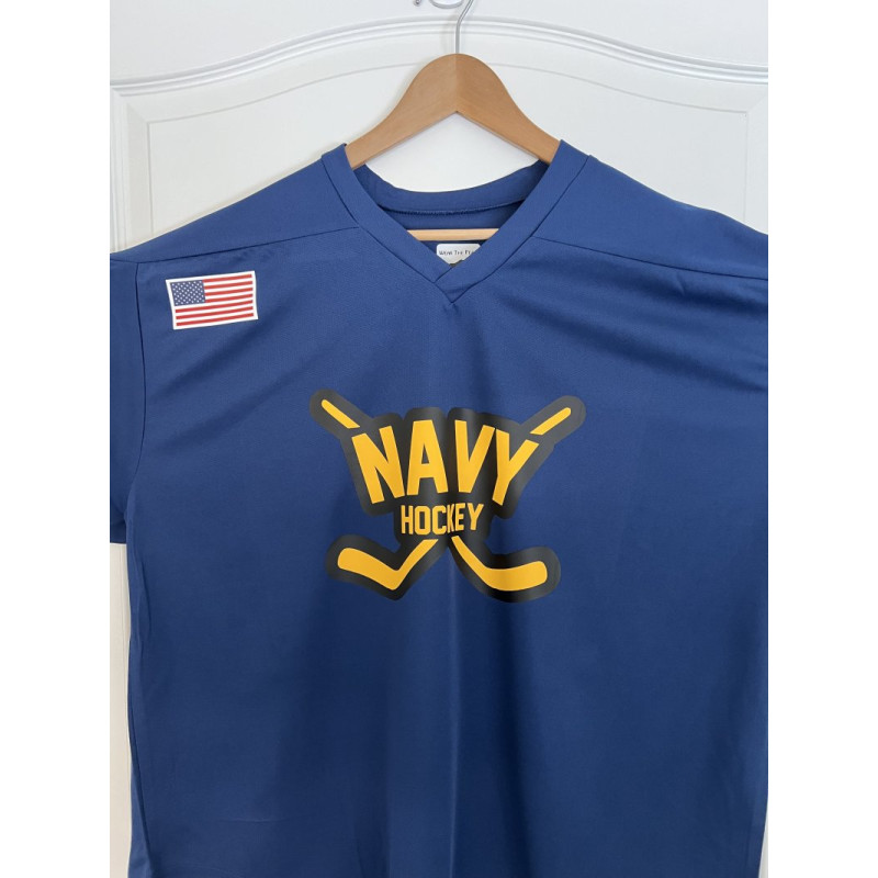 US Navy Men's League Senior Goalie Cut Hockey Jersey