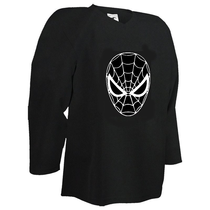 Spiderman Goalie Cut Hockey Jersey