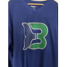 Binghamton Whalers Men's League Senior Goalie Cut Hockey Jersey