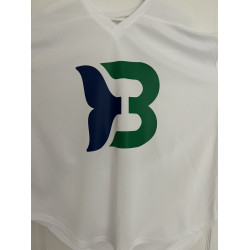 Binghamton Whalers Men's League Senior Goalie Cut Hockey Jersey