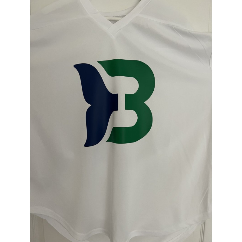 Binghamton Whalers Men's League Senior Goalie Cut Hockey Jersey