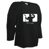 Beer League Beer Hockey Logo Senior Goalie Cut Hockey Jersey