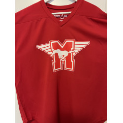 Hamilton Mustangs Men's League Senior Goalie Cut Hockey Jersey