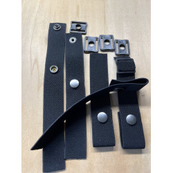 Open Back Goalie Mask Harness Straps