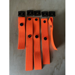 Open Back Goalie Mask Harness Straps