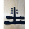5 Point Traditional Goalie Mask Harness Straps