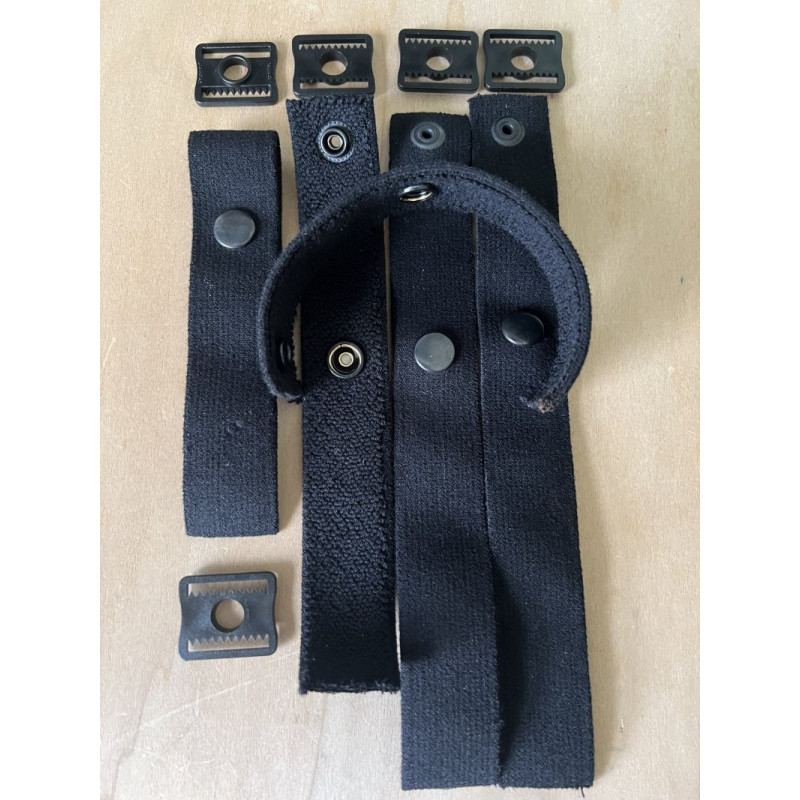 Pro Weight Open Back Goalie Mask Harness Straps Pro Weight Open Back Goalie Mask Harness Straps