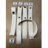 Pro Weight Open Back Goalie Mask Harness Straps