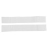 Nash Goalie Pad Knee Cradle Elastic Straps - White
