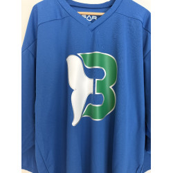 Binghamton Whalers Men's League Senior Goalie Cut Hockey Jersey