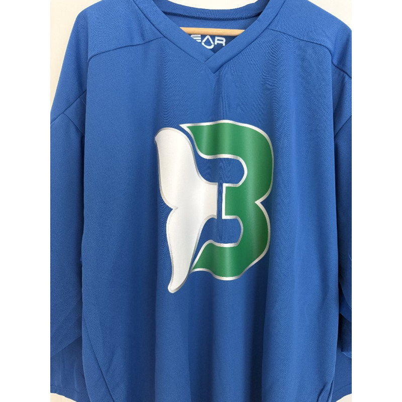 Binghamton Whalers Men's League Senior Goalie Cut Hockey Jersey